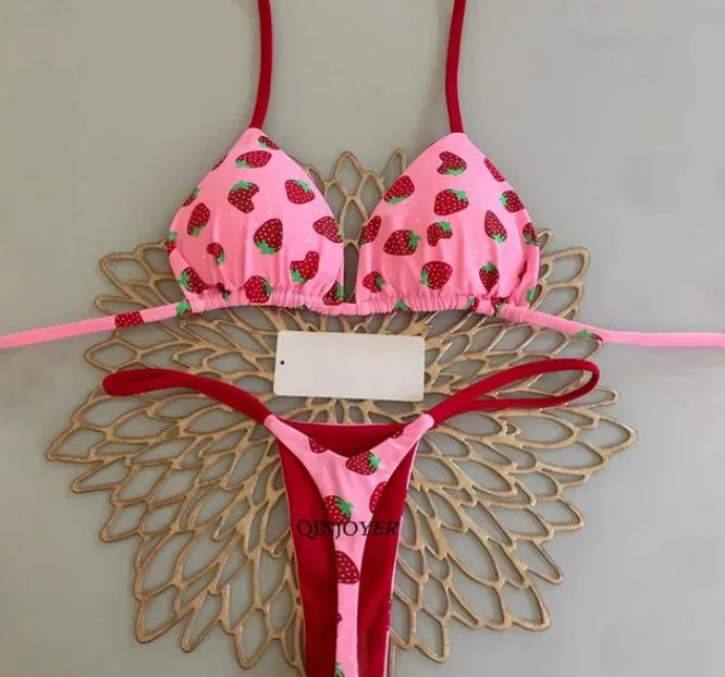Swimwear Pink Hearts