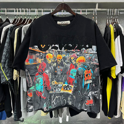 Vintage Prisoner Skull Graphic Tee