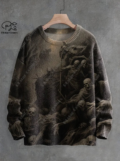 Ghostly Reaper Crewneck Sweater