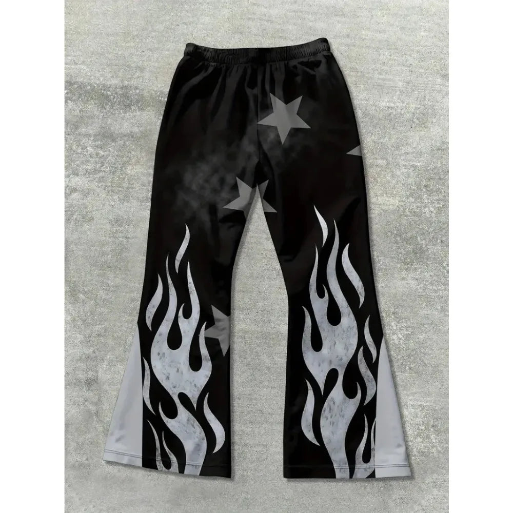 Cosmic Vibe Black Pants
