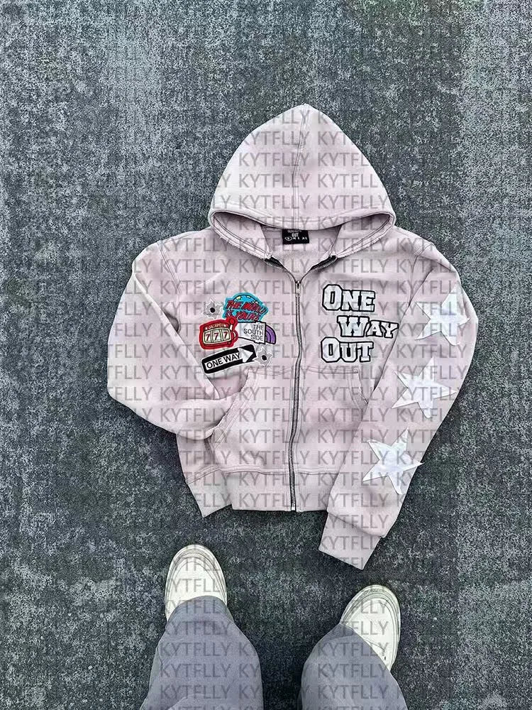 Hoodie One Way Streetwear
