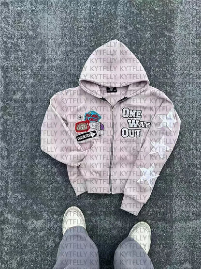 Hoodie One Way Streetwear