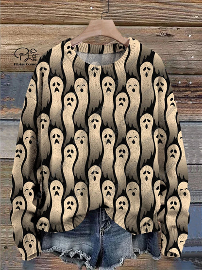 Ghostly Reaper Crewneck Sweater