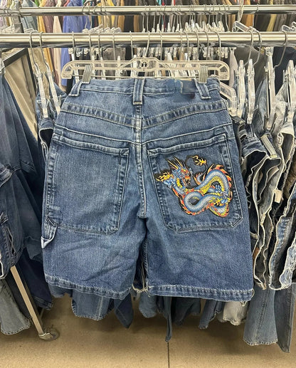 Short Jean Cross Crystal