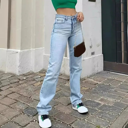 Classic Blue Straight Fit Jeans