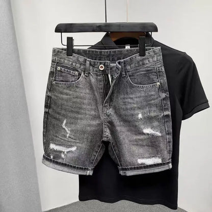 Short Denim Rebel Grey