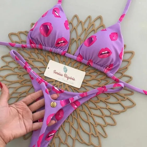 Swimwear Pink Hearts