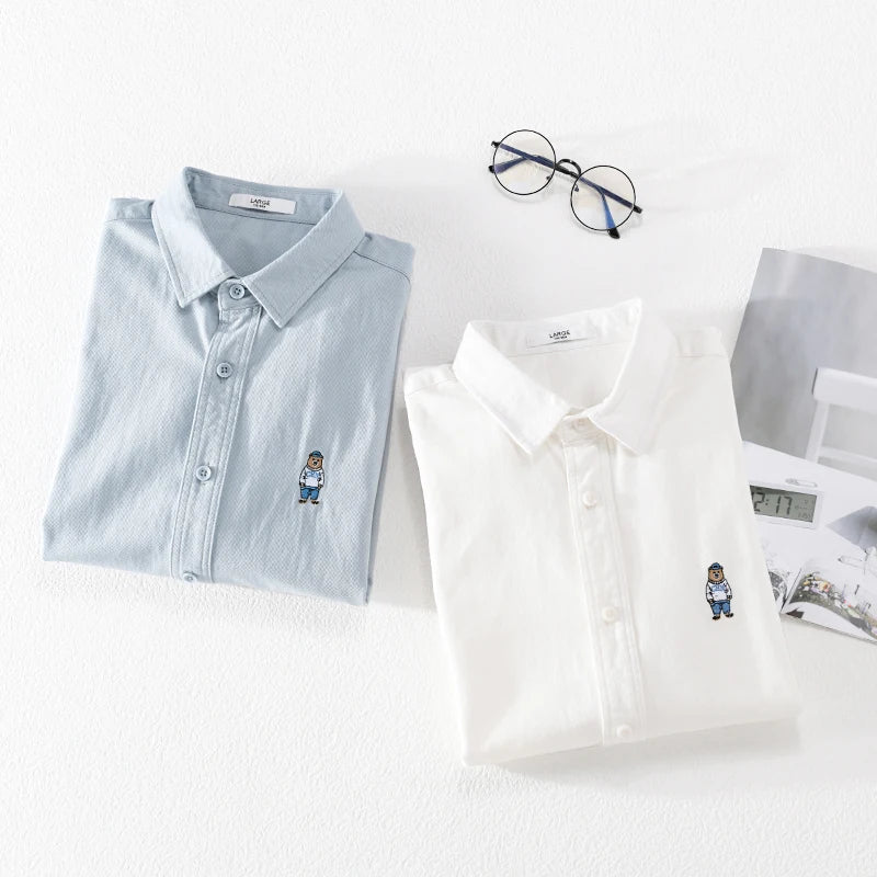 Shirt Urban Cotton Celeste
