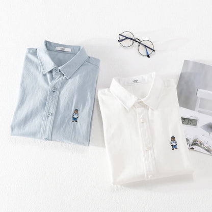 Shirt Urban Cotton Celeste