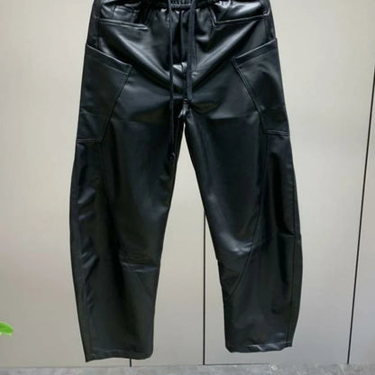 Pants Leather Fit Urbano