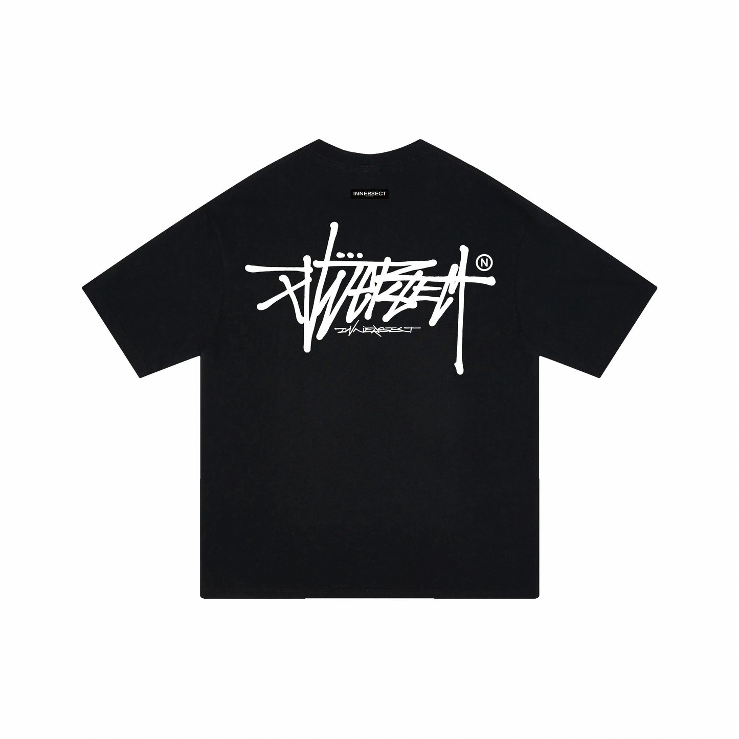 Street Script Black Tee