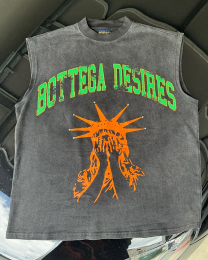 Men's Oversized Liberty Graphic Tank