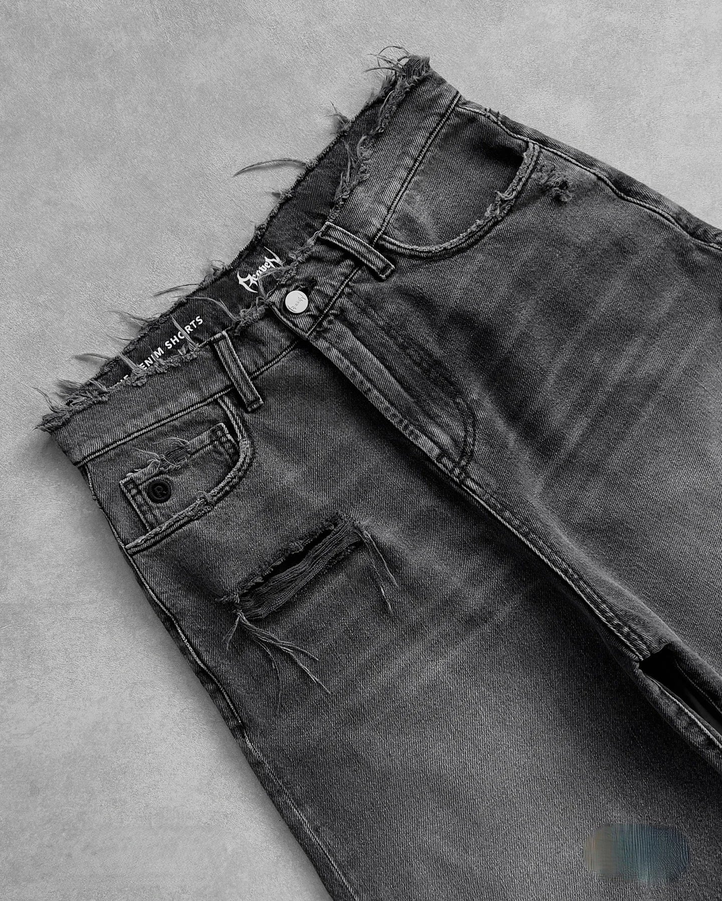 Short Urban Distressed Black
