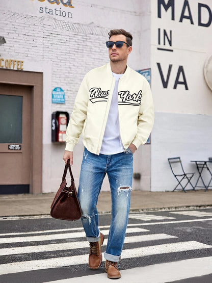 Jacket Varsity Heritage Cream