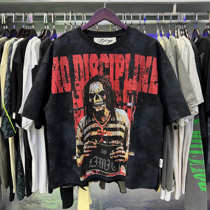 Vintage Prisoner Skull Graphic Tee