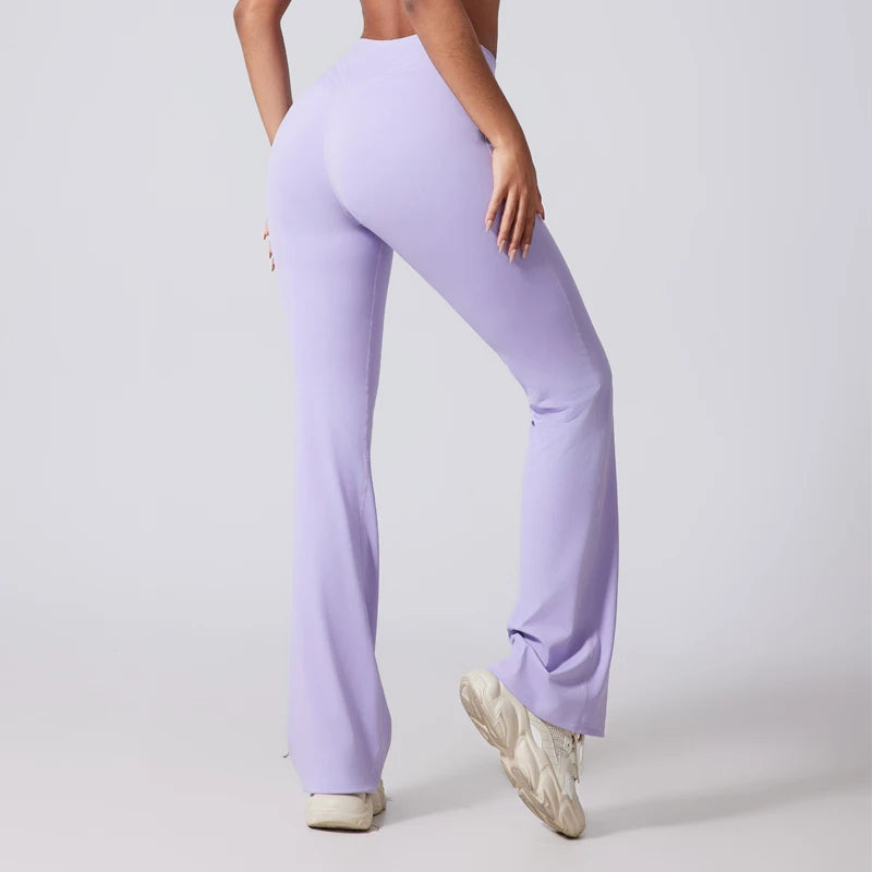 High-Waist Flare Active Leggings