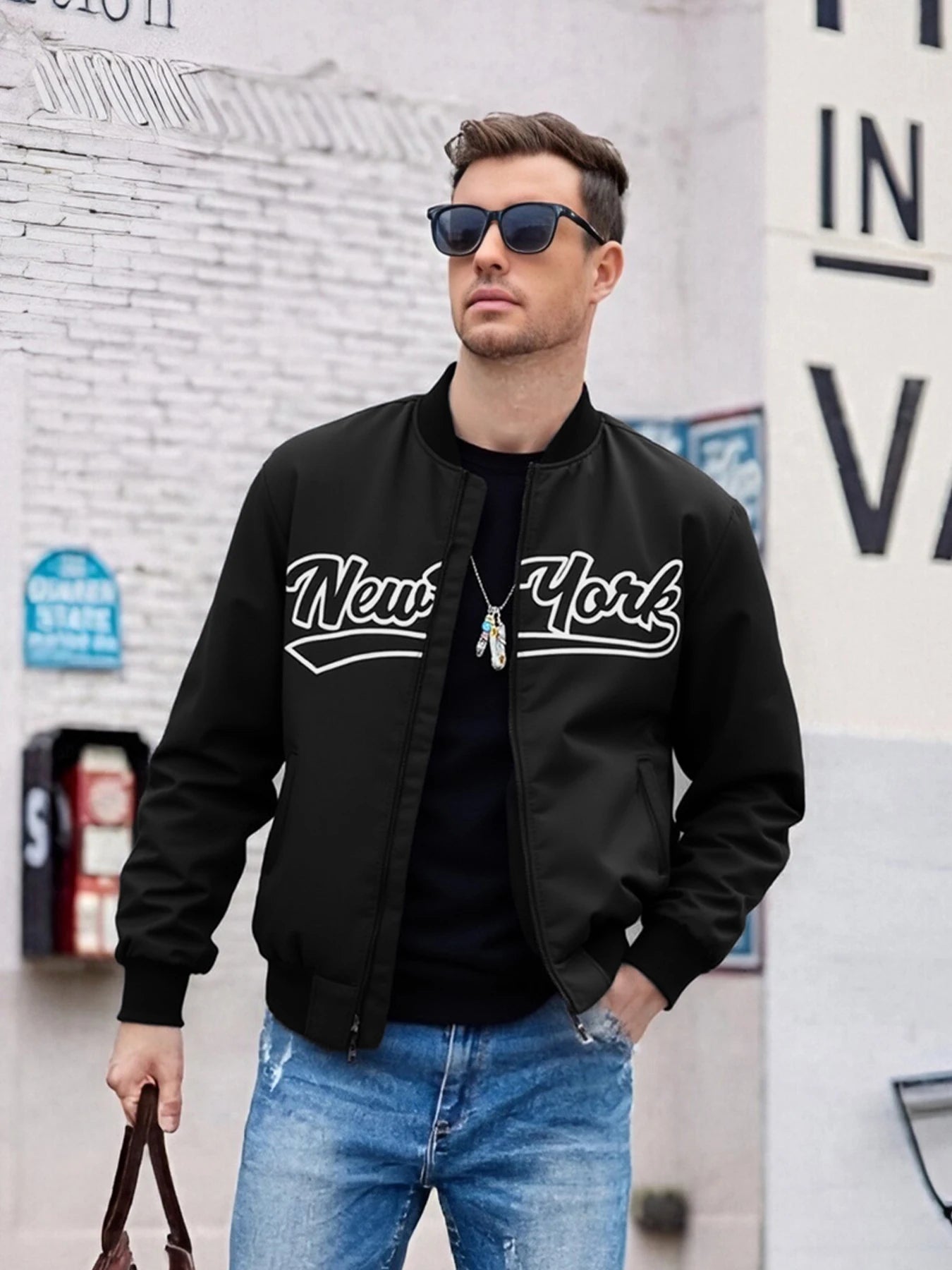 Jacket Varsity Heritage Cream
