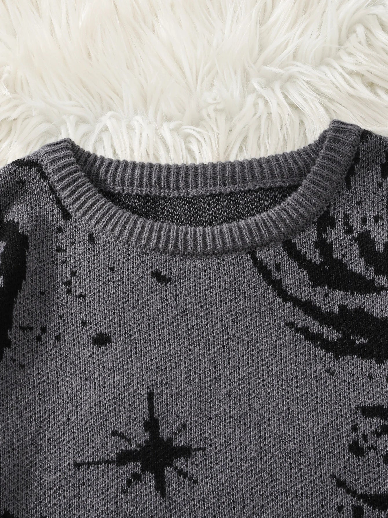 Cosmic Swirl Graphic Sweater