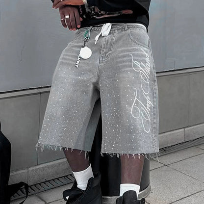 Short Streetwear Ice Wash