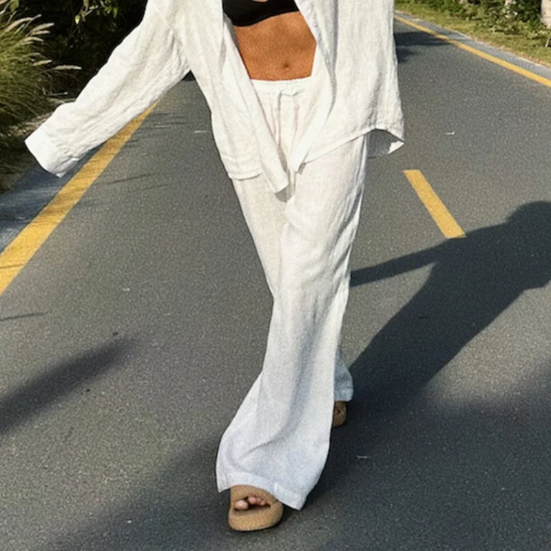 Summer Escape Wide-Leg Pants