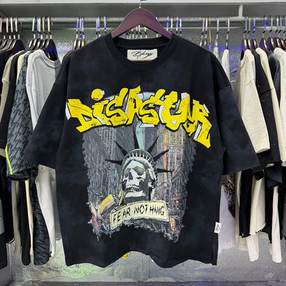 Vintage Prisoner Skull Graphic Tee