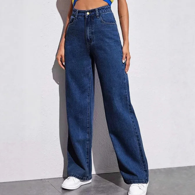 Sky Blue Relaxed Fit Jeans