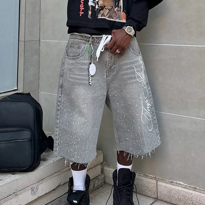 Short Streetwear Ice Wash