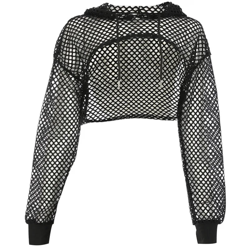 Lightweight Mesh Hooded Jacket