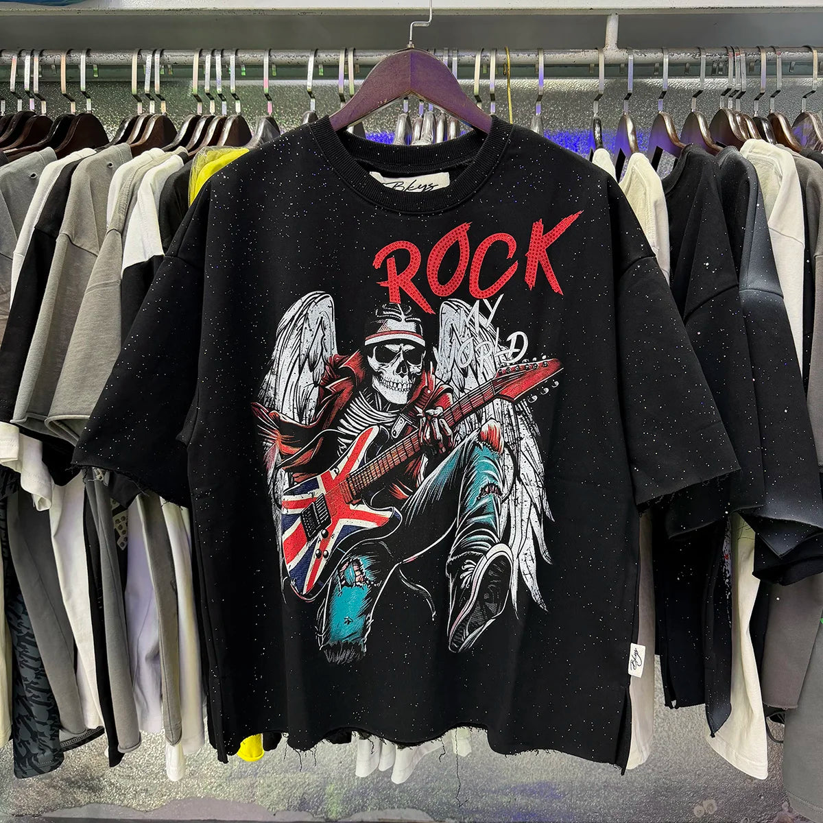 Vintage Prisoner Skull Graphic Tee