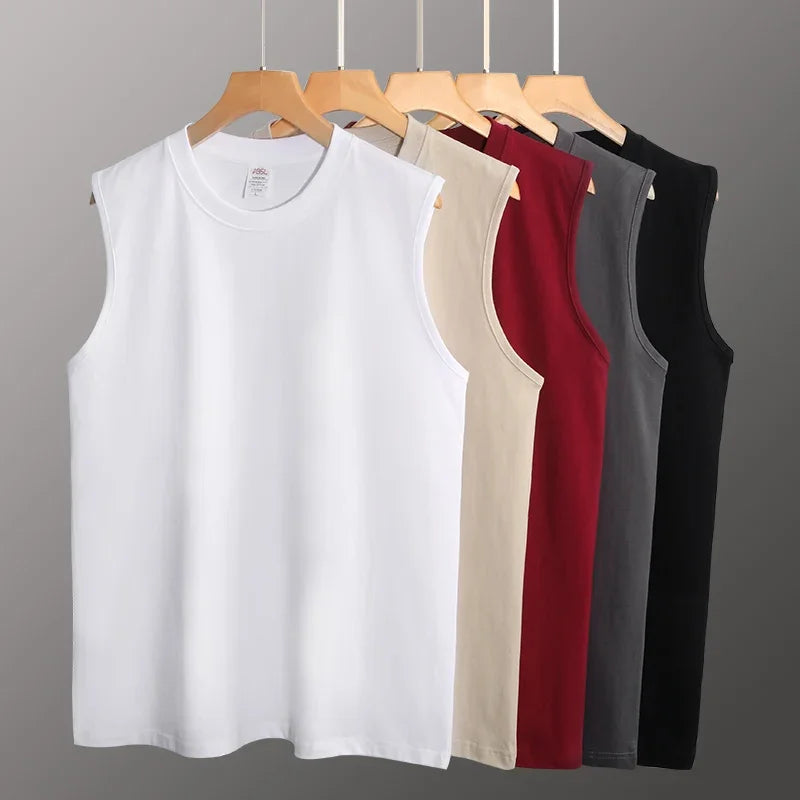 Essential Red Sleeveless T-Shirt