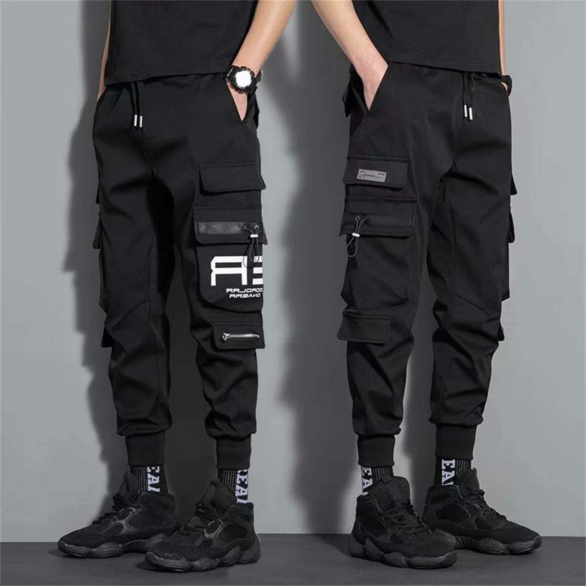 Black Tactical Street Joggers
