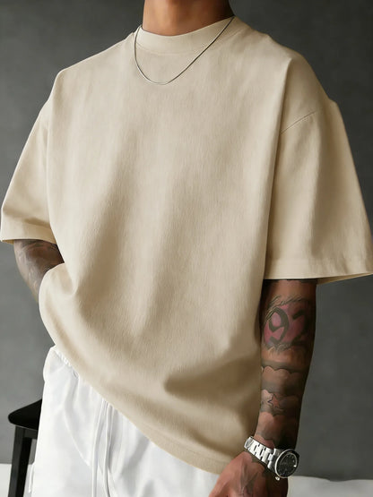 Men's Premium Oversized Cotton Tee