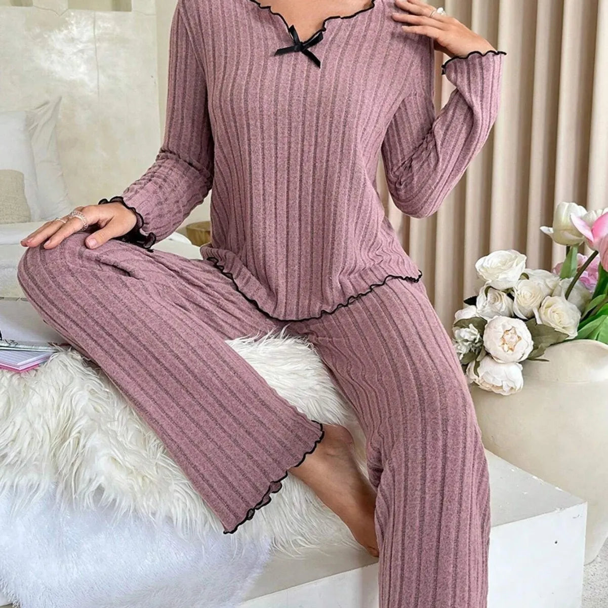 Soft Comfort Knit Sleep Set