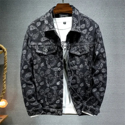 Urban Edge Black Denim Jacket