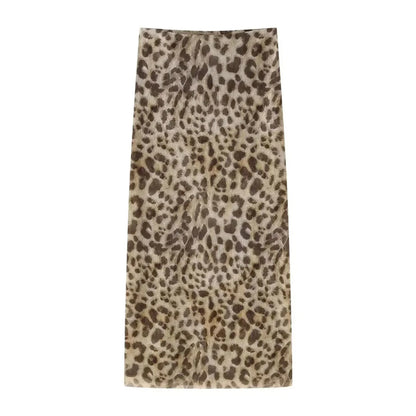 Women's Leopard Print Matching Set