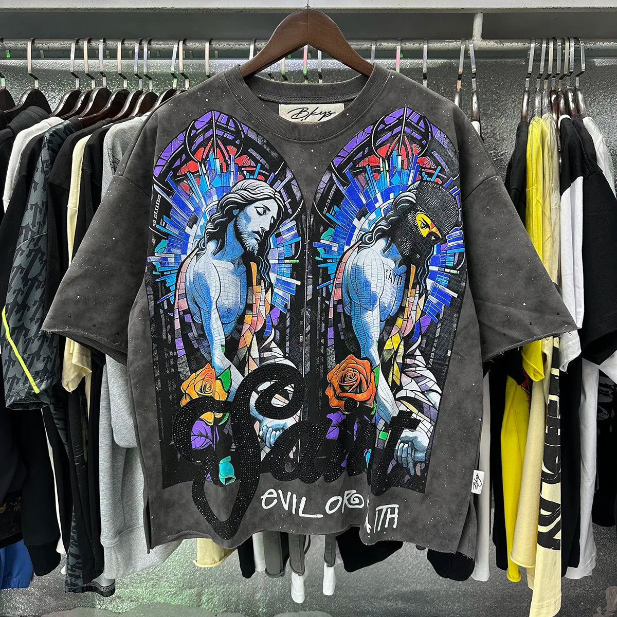 Vintage Prisoner Skull Graphic Tee