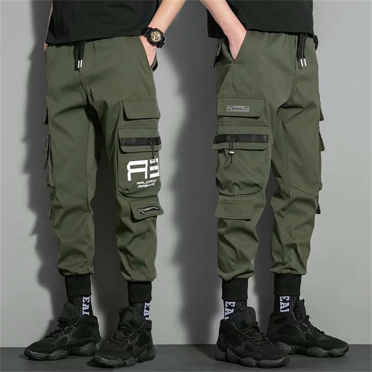 Black Tactical Street Joggers