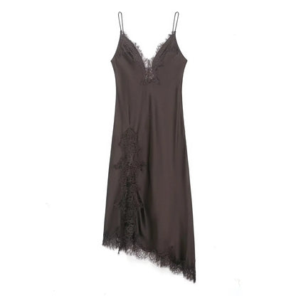 Elegant Satin Cami Dress