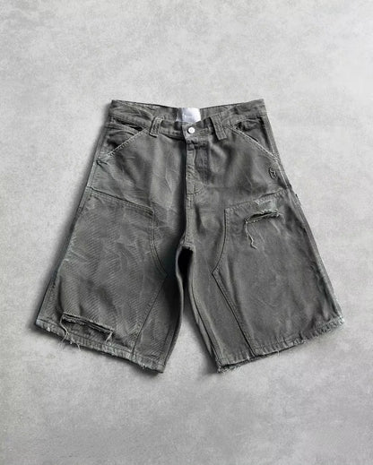 Short Jean Cross Crystal