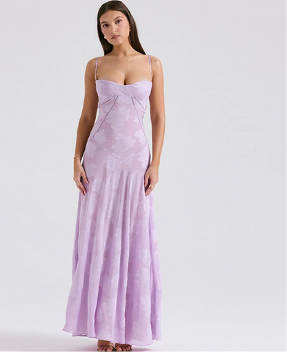 Women's Elegant Spaghetti Strap Formal Dress