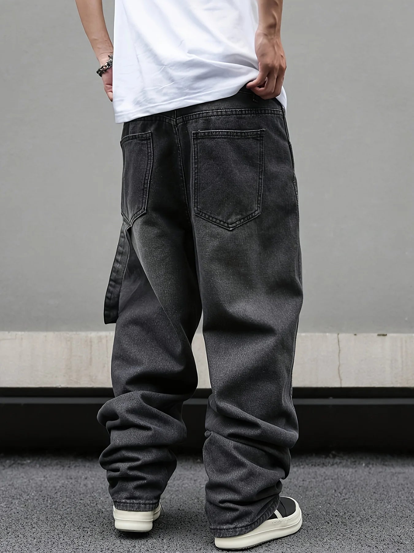 Jeans Oversize Midnight Black