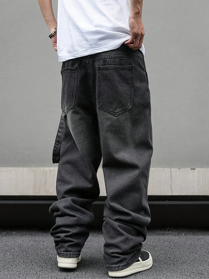 Jeans Oversize Midnight Black