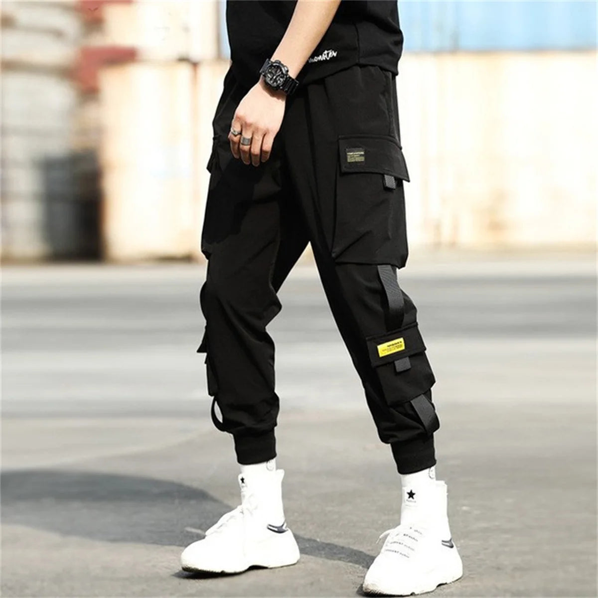 Black Tactical Street Joggers