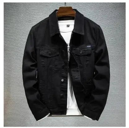 Urban Edge Black Denim Jacket