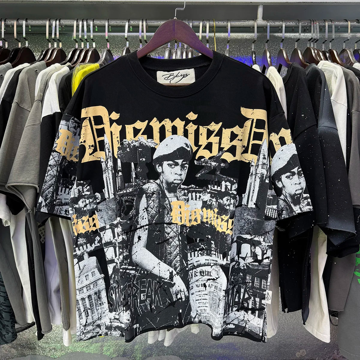 Vintage Prisoner Skull Graphic Tee