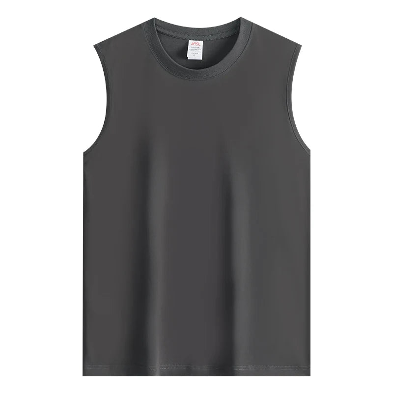 Essential Red Sleeveless T-Shirt