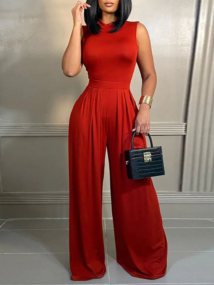 Royal Elegance Printed Jumpsuit