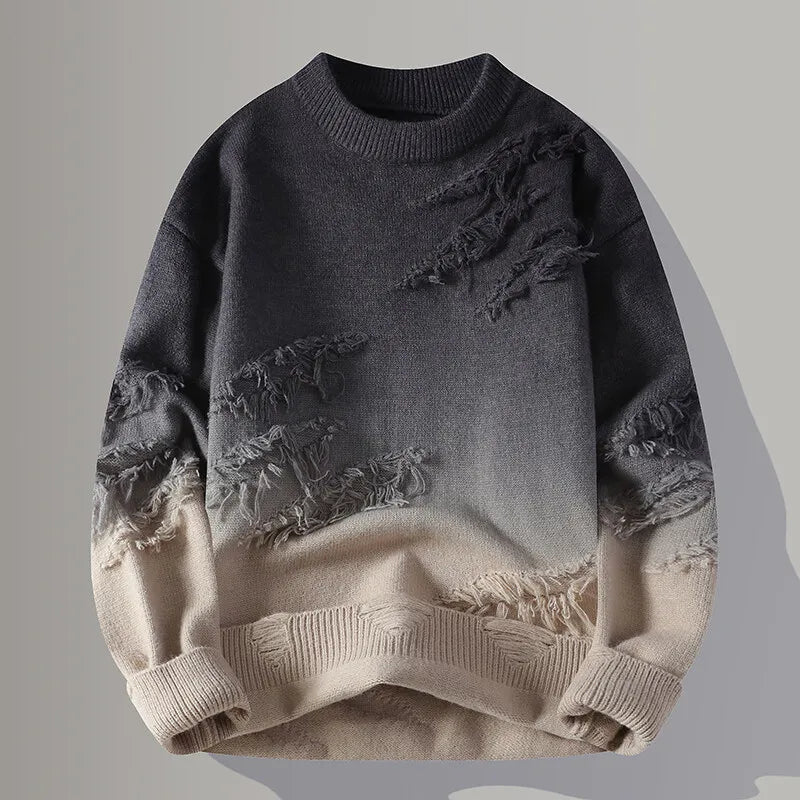 Streetwear Fade Effect Sweater