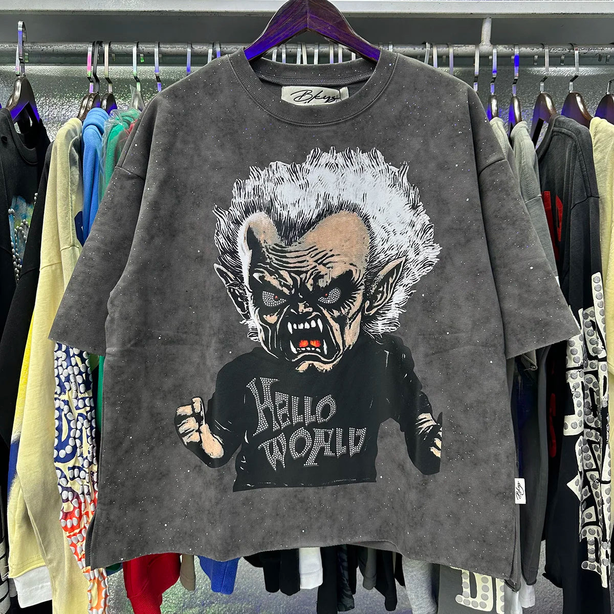 Vintage Prisoner Skull Graphic Tee