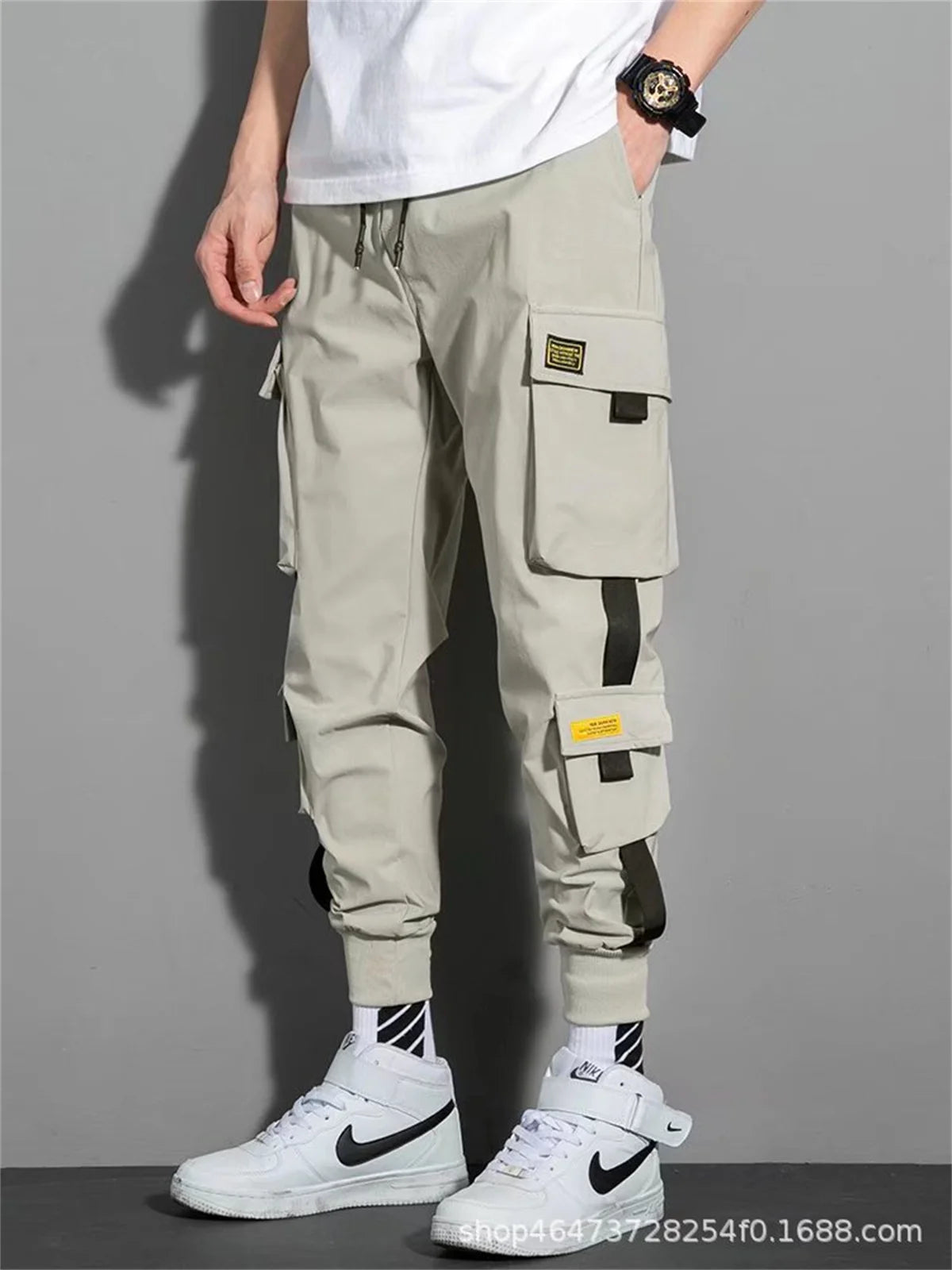 Black Tactical Street Joggers